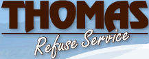 Thomas Refuse Service Logo